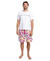 Sant and Abel Men's Men s Organic Cotton Poplin Pajama Sleep Shorts