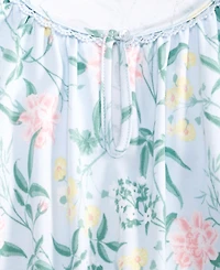 Charter Club Women's Mother's Day Printed Cotton Short Sleep Gown, Macy's Exclusive