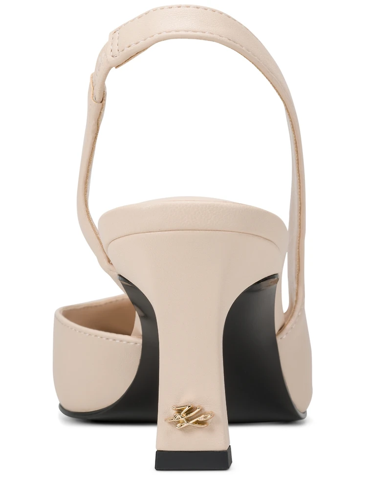 Karl Lagerfeld Paris Women's Sheenz Slingback Pumps