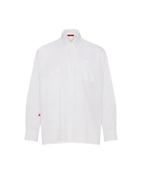 Pcfg Men's Pure Cotton Zip-Front Woven Shirt