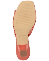 Nine West Women's Cabana Square Toe Dress Sandals