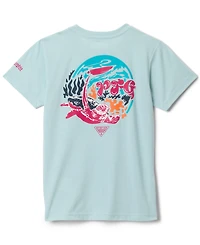 Columbia Girls' 7-16 Palm Waves Short-Sleeve T-Shirt