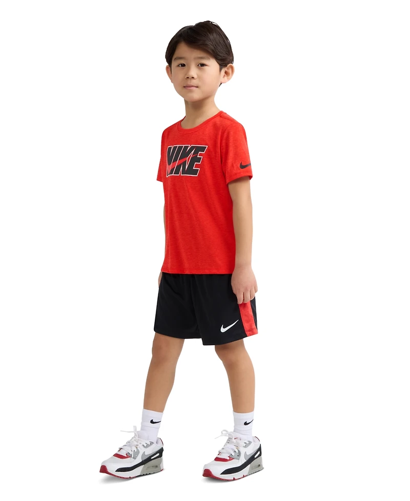 Nike Little Boys Dri-fit Dropset T-Shirt & Shorts Set