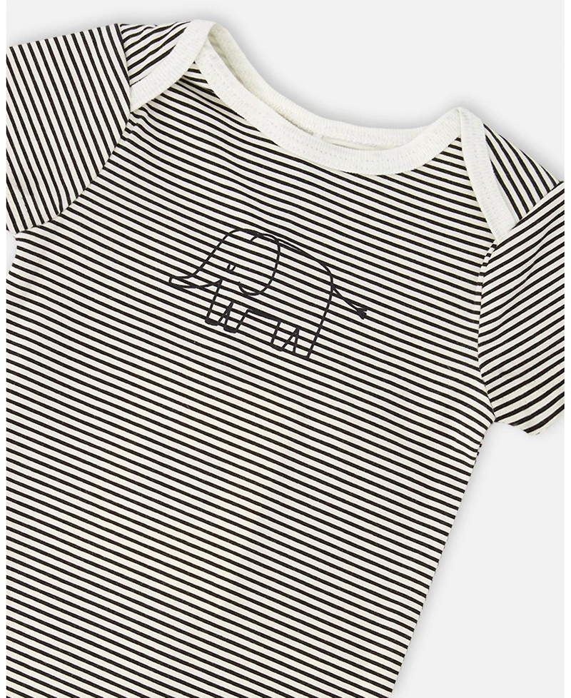 Deux par Baby Boys Evolutive Jersey one piece