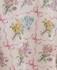 Lenox Bouquet Ribbon Round Tablecloth, 70"