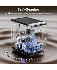 Cowsar Clear Ice Cube Maker, 3 Ice Cubes in 25 Min, for Whiskey