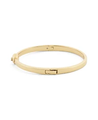 Coach Chalk Signature C Heart Enamel Bangle Bracelet
