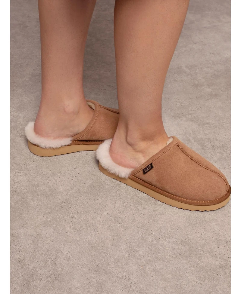 Celtic & Co. women's Sheepskin Mule Slippers