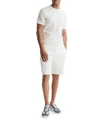 Reiss Men's Premium Interlock Crew-Neck T-Shirt