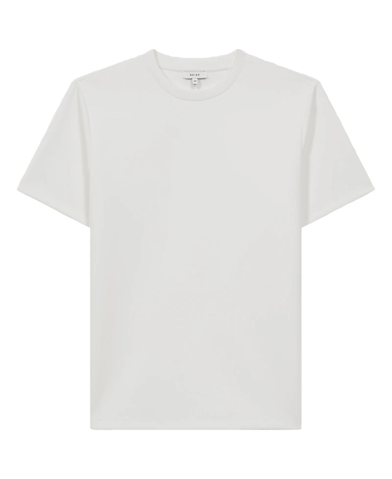 Reiss Men's Premium Interlock Crew-Neck T-Shirt