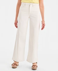 Style & Co Women's High-Rise Wide-Leg Jeans, Macy's Exclusive