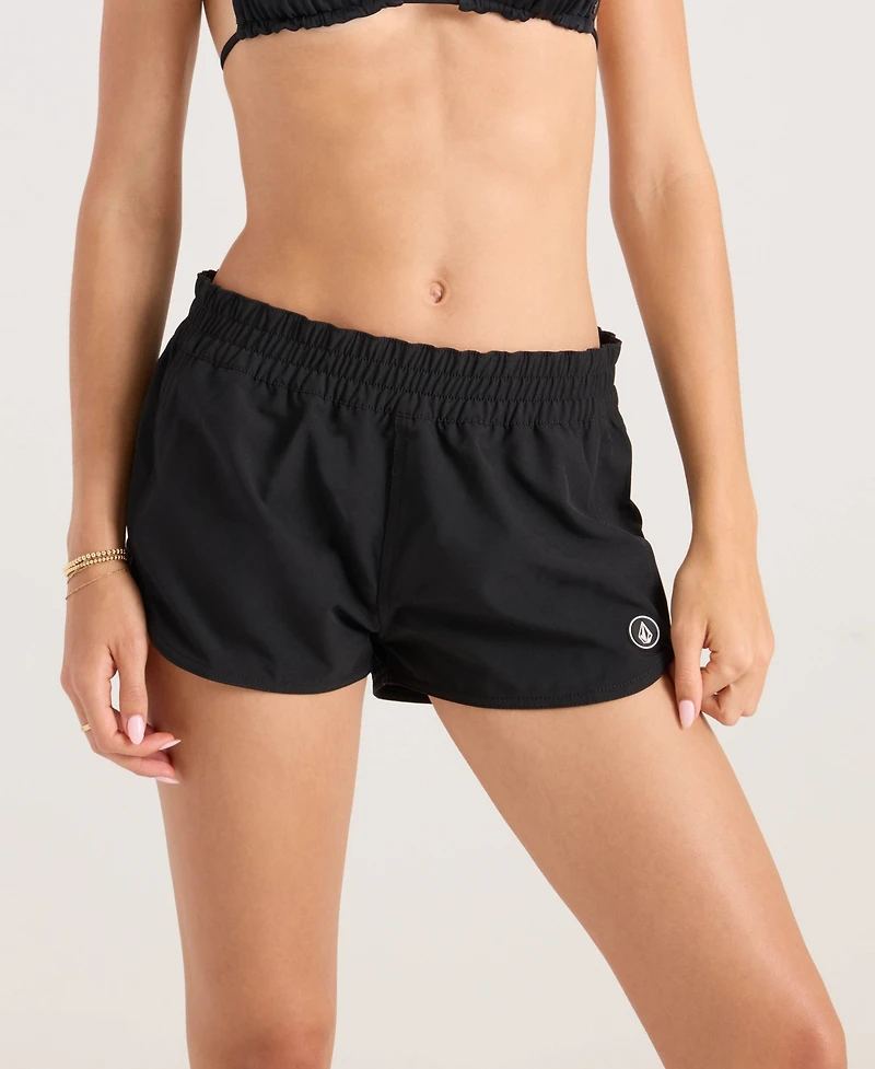 Volcom Women's Simply Solid Cover-Up Boardshorts