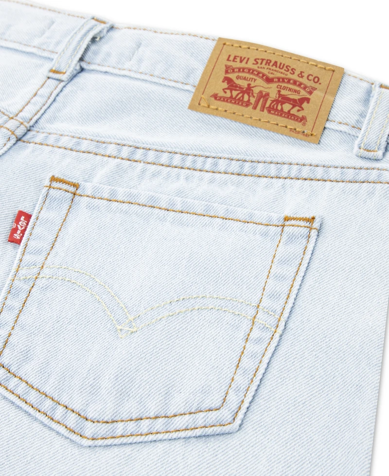 Levi's Girls' 4-6X Crochet Applique A-Line Shorts