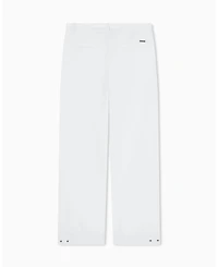 A|X Armani Exchange Men's White Edition Nylon Pants
