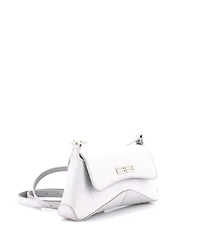 Pre-Owned Balenciaga Small Xx Flap Street Shoulder Bag Glitter Leather