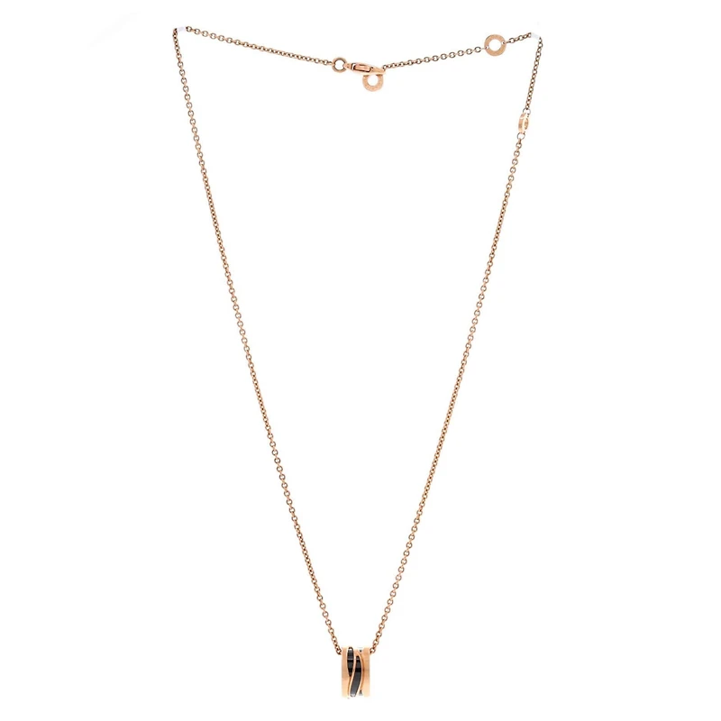 Pre-Owned Bvlgari B.Zero1 Design Legend Zaha Hadid Pendant Necklace