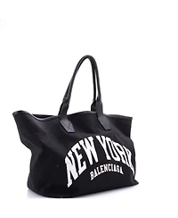 Pre-Owned Balenciaga Large Cities Jumbo Tote Printed Canvas