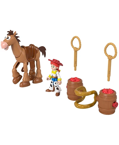 Imaginext Jessie and Bullseye Play Set