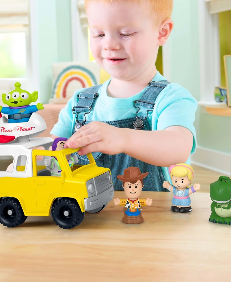 Little People Fisher-Price Little People Disney and Pixar Toy Story Pizza Planet Truck and Buzz Lightyear Toy