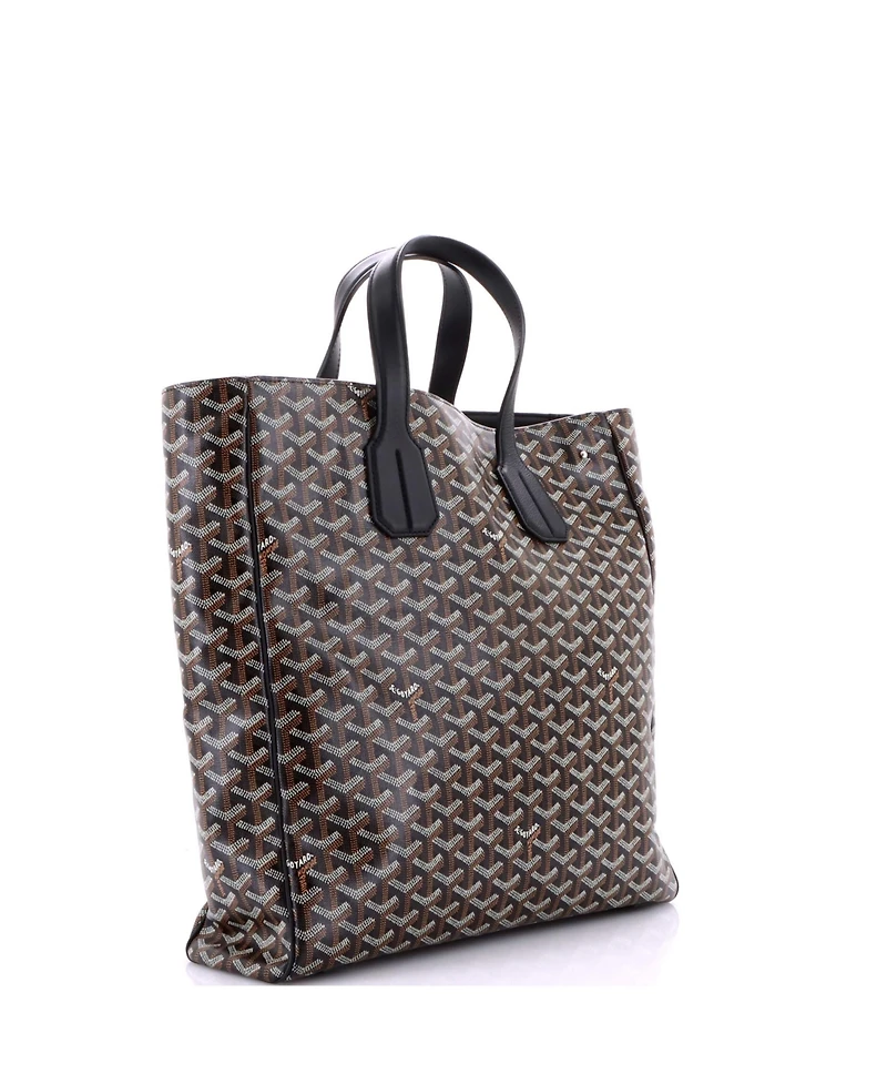 Pre-Owned Goyard Voltaire Iii Tote Coated Canvas