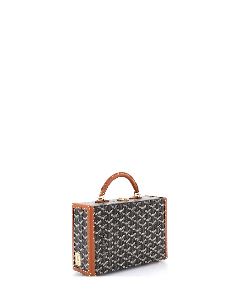 Pre-Owned Goyard Pm Grand Hotel Trunk Bag Coated Canvas