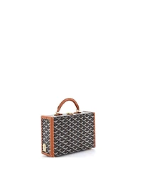 Pre-Owned Goyard Pm Grand Hotel Trunk Bag Coated Canvas