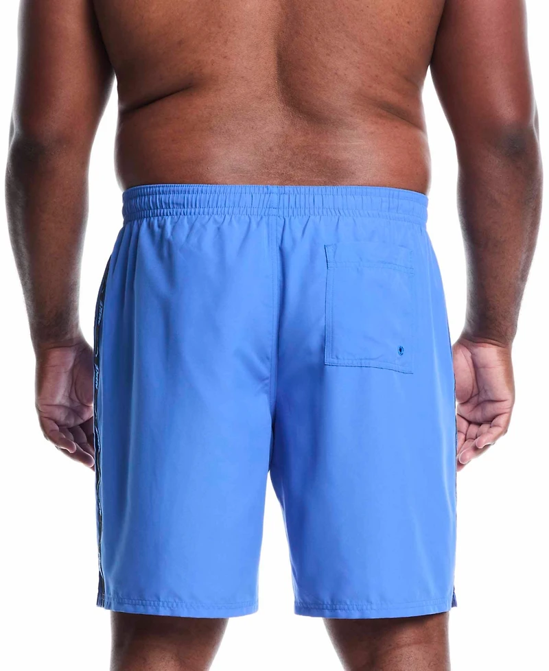 Nike Men's 9" Big & Tall Breaker Logo Tape Volley Swim Shorts