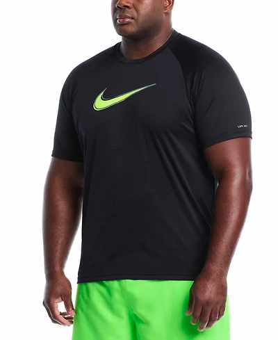 Nike Men's Big & Tall Short-Sleeve Hydro Guard Swim Shirt