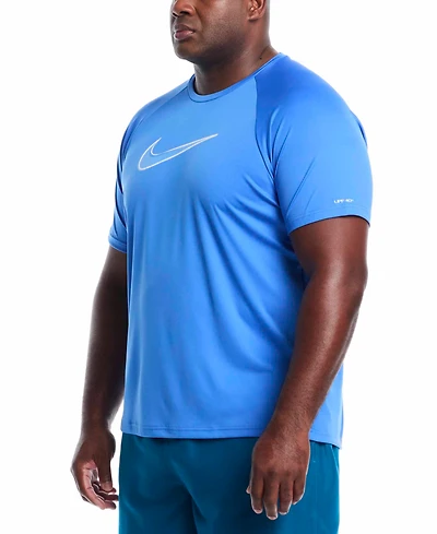 Nike Men's Big & Tall Short-Sleeve Hydro Guard Swim Shirt