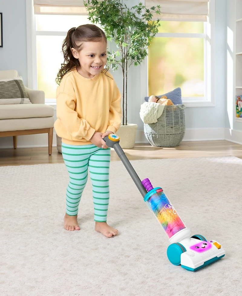 Fisher Price Laugh and Learn 2-in-1 Vacuum Toddler Electronic Learning Toy