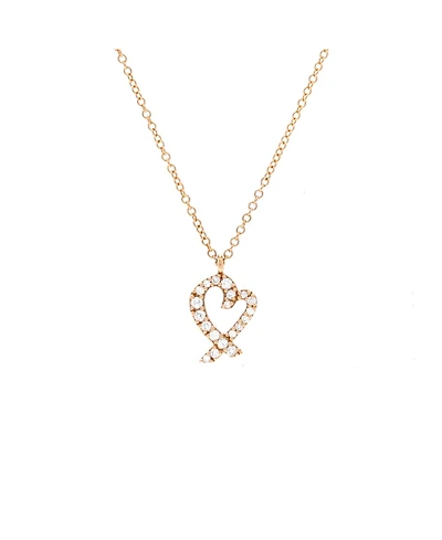 Pre-Owned Tiffany & Co Paloma Picasso Loving Heart Pendant Necklace