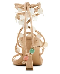 Madden Girl Women's Georgia Beaded Square Toe Dress Sandals