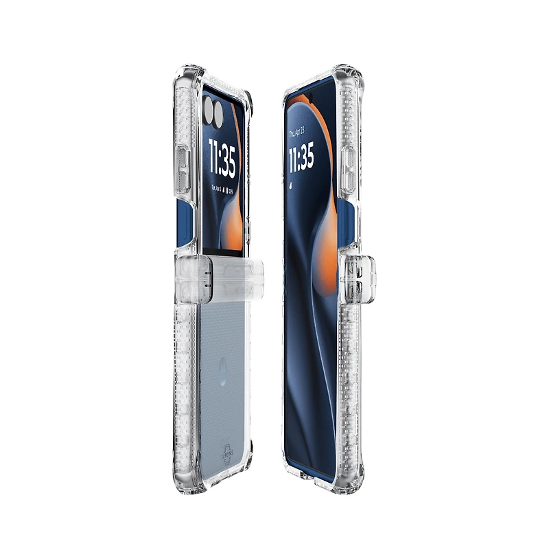 ITSkins Hybrid_R Clear Case for Motorola Razr
