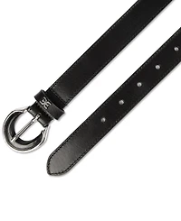 Sam Edelman Leather Inset Harness Buckle Belt