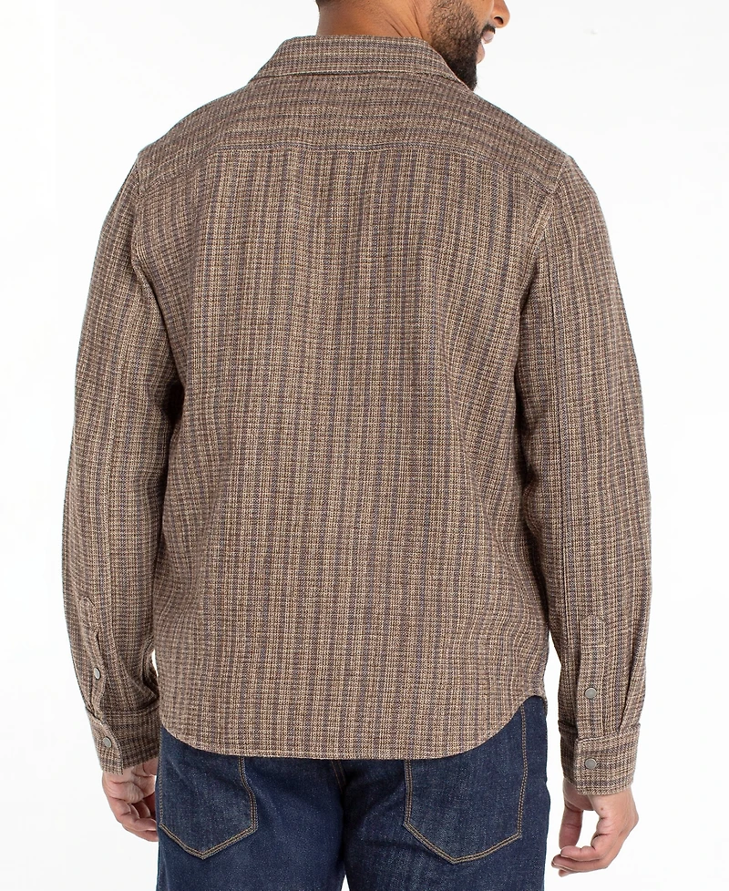 Liverpool Los Angeles Men's Button-Front Overshirt