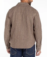 Liverpool Los Angeles Men's Button-Front Overshirt