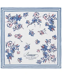 Lauren Ralph Floral Square Scarf