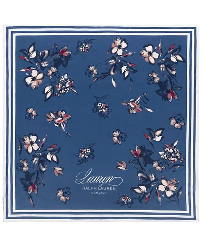 Lauren Ralph Lauren Floral Square Scarf
