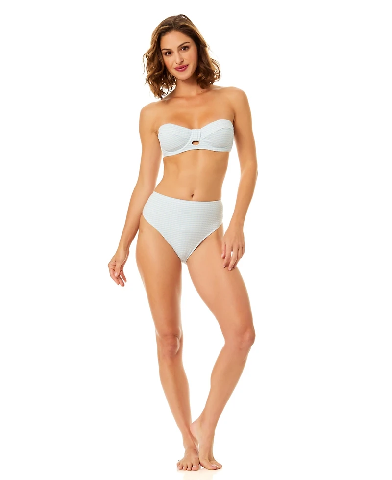 CeCe Women's Retro Underwire Bikini Top