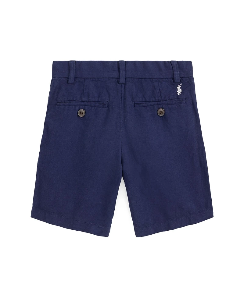 Polo Ralph Lauren Boys' 2-7 Pocket Details Linen Shorts