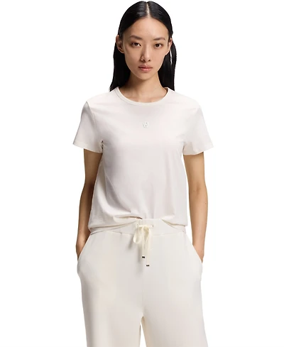 Boss by Hugo Women's Mercerized Cotton Regular-Fit T-Shirt