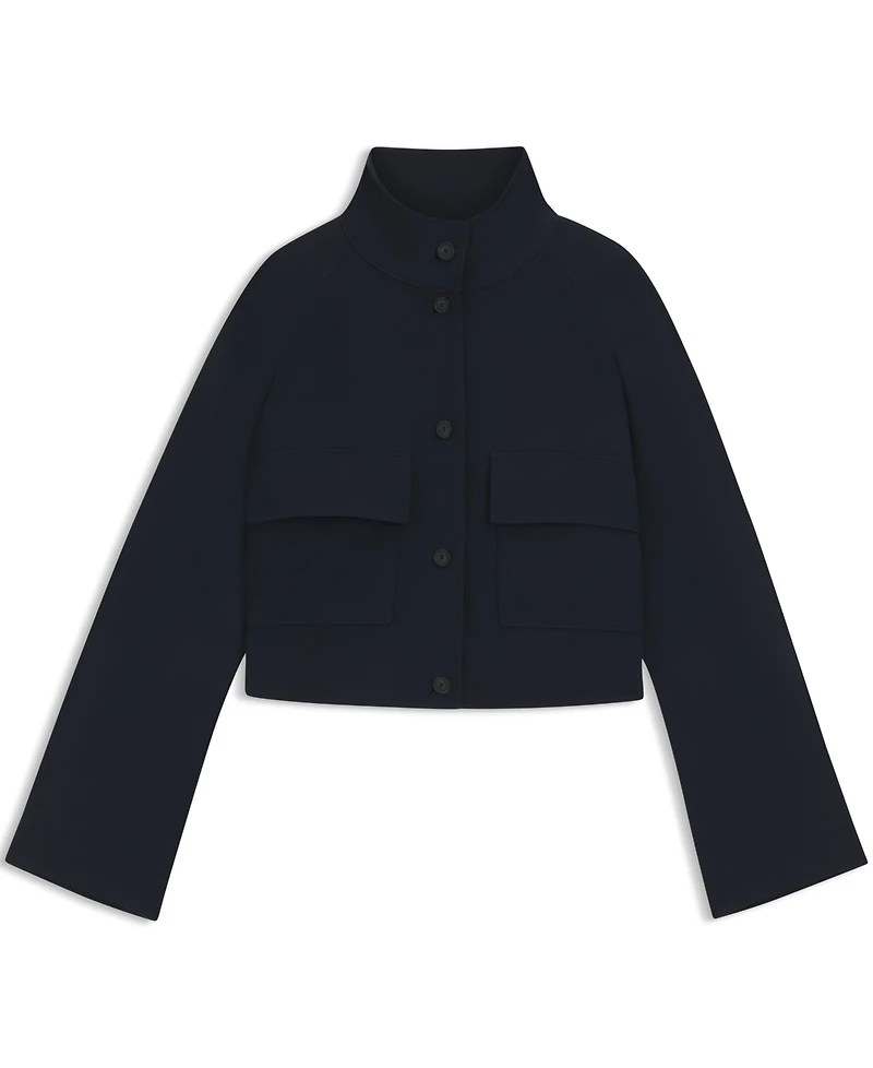 Boss by Hugo Women's Wrinkle-Resistant Crepe Modern-Fit Blazer