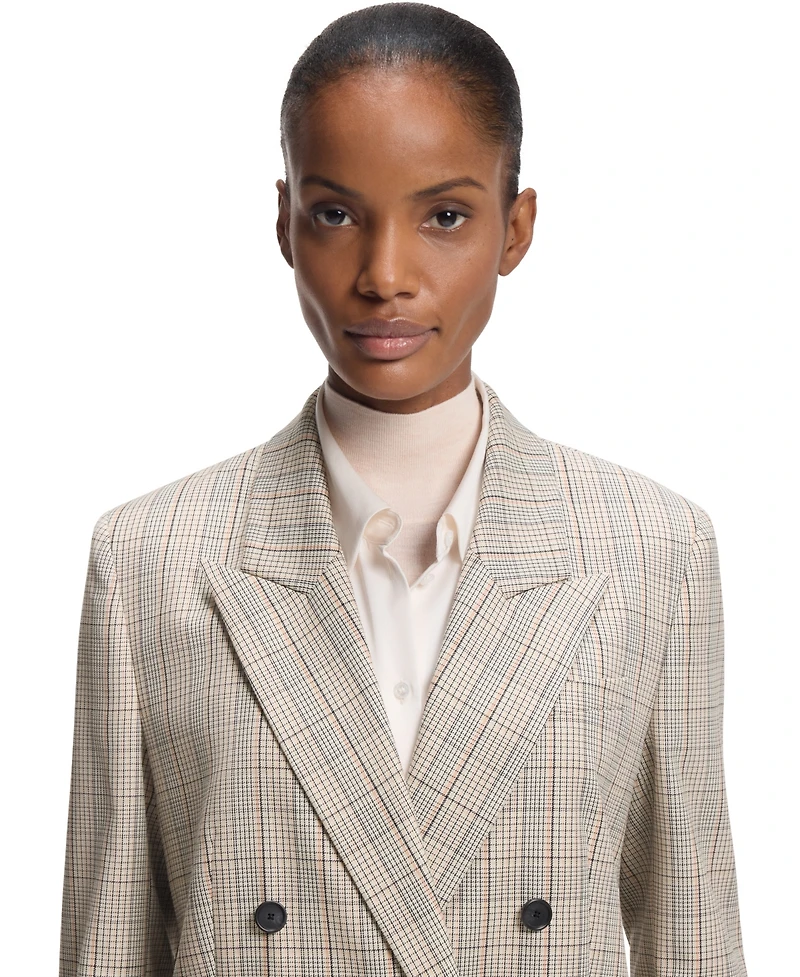 Boss by Hugo Women's Stretch Wool Regular-Fit Blazer