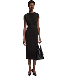 Boss by Hugo Boss Women's Waistband Detail Stretch-Jersey Dress