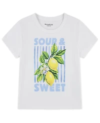 abercrombie kids Girls' Sour & Sweet Classic Crewneck T-Shirt