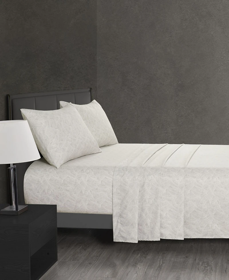 Perry Ellis Yvonne 4-Pc. Sheet Set, King