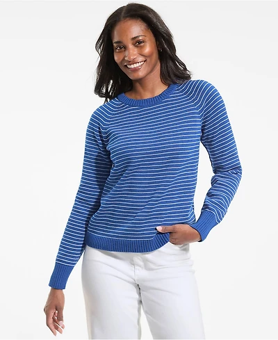 Lands' End Women's Drifter Raglan Crew Sweater