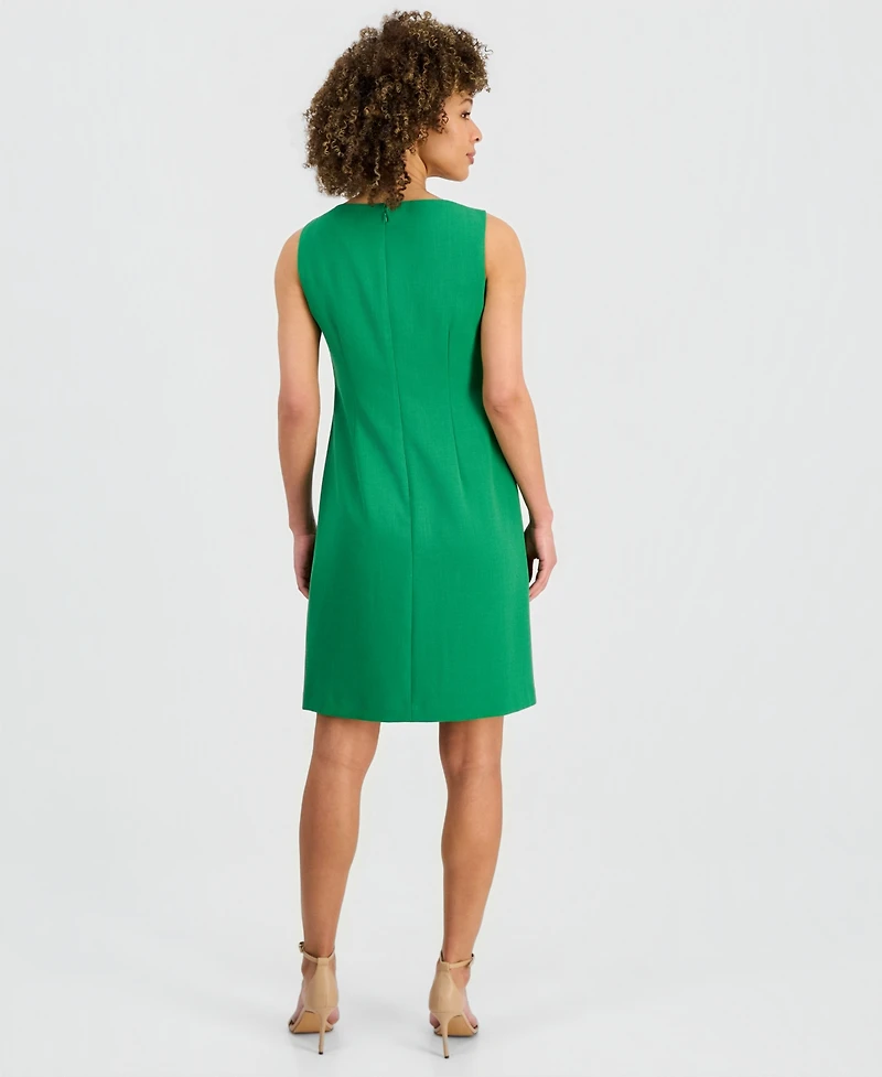 Kasper Women's Belted Sheath Dress