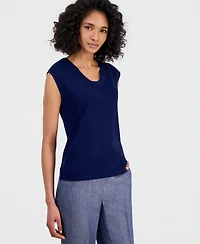 Anne Klein Women's Sleeveless Sweater Tank, Regular & Petite