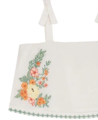 Rare Editions Girls' 7-16 Floral Embroidered Top and Shorts, 2-Piece Set